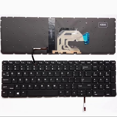 Clavier HP ProBook 450 G6 américain rétroéclairé pour portable ZHAN 66 Pro G2