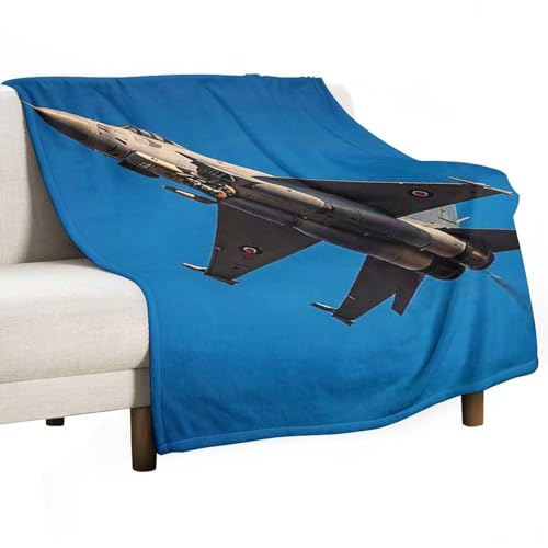 Couverture flanelle douce toutes saisons 167x228 légère pour canapé et lit