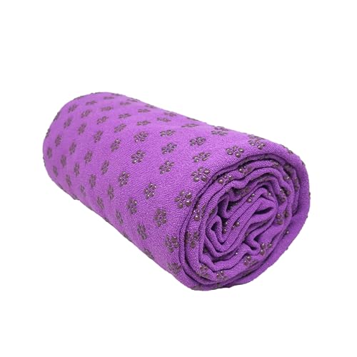 Black Gold Microfiber Yoga Towel Mat