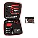 Produktbild Jig Spule DIY Tools Kit, bauen Spule Kit Komplettpaket, Ohm Meter, Beißzange, Schere, Schraubendreher, Keramik / Ellenbogen Pinzette, A1 Heizdraht, kostenlose hochwertige Baumwolle, Enhanced Edition