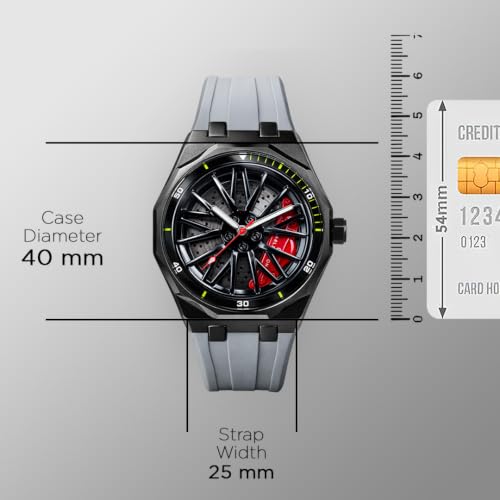 Carlington Nitro Series Analog Watch for Men, Gray Grey - Image 7