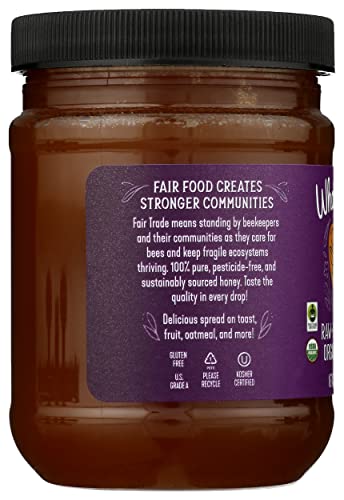 Wholesome Sweeteners Honey Frtrd Raw Organic, 16 Ounce #TOP1
