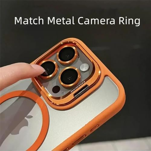 Étui de protection d'objectif magnétique iPhone 13 antichoc bleu - 2