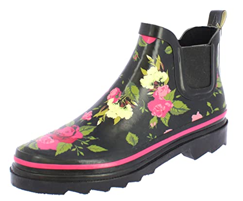 Beck Damen Wild Roses Gummistiefel