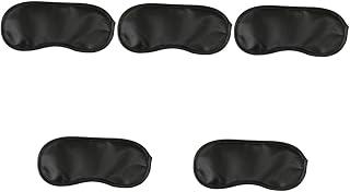Healeved 5piezas Para Dormir y Transpirable Para De Poliéster Para y Descanso Casa Color Negro
