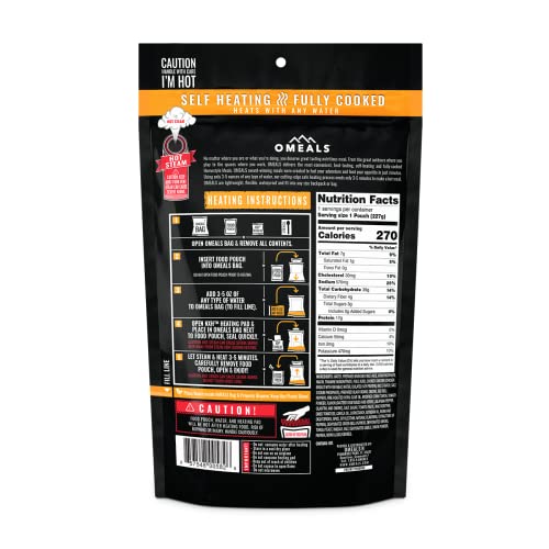 Omeals Southwest Style Chicken W/Rice Mre | Sustainable Premium Fully Cooked Food W/Heater | No Refrigeration | Extended Shelf Life | For Outdoor Enthusiasts, Travelers, Emergency Supplies | Usa Made #TOP1