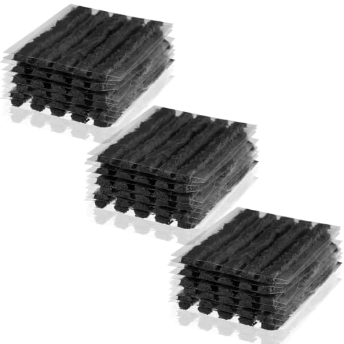 Image of 100 Pcs Tire Plugs Bulk, 4 inch x 1 /4 inch, Black