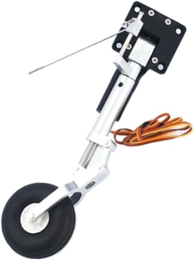 Nose Main Landing Gear Fit For 80mm EDF Sport Jet RC Plane Model(Nose Retract)