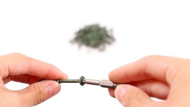 Image of Deck Screws #8 x 1-5 /8'', T25 Star Torx Drive Flat Head Wood Screws, Green, 5lb