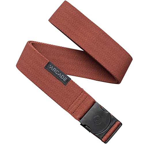 Image of Arcade Unisex's Adventure-Repreve Belt, Ranger-Vermilion, One Size
