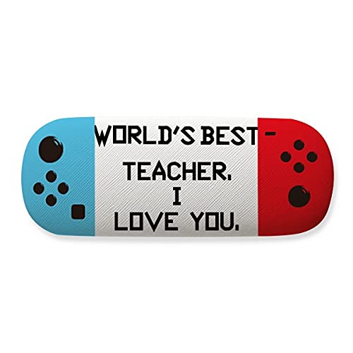 Boîte à lunettes avec citation I Love You : le cadeau parfait World best Deskmate