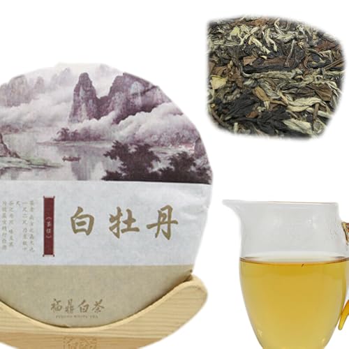 Thé blanc Pivoine de Fuding en galette de 350g, infusion nature