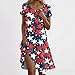 USA Dress Fashion Maternity Casual Lounge Festival Independence Day Graphic Dressy 4th of July Outfits Vestidos De Verano para Mujer 2025 Red