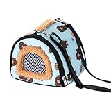 Contenitore per il trasporto di piccoli animali, borsa di protezione dal freddo, per il trasporto di criceti, per ricci, cincillĂ , coniglio, leopardgeco, camaleonte, campeggio, brevi gite
