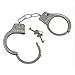 Produktbild Ballylelly Rollenspiel Silber Metall Handschellen Mit Schlüssel Polizeirolle Cosplay Tools Polizei Spielzeug Für Kinder