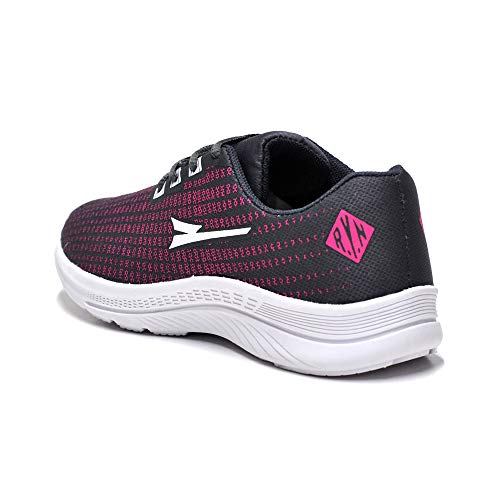 Tenis Feminino Casual Academia Caminhada Corrida + Relogio Cor:Cinza;Tamanho:40