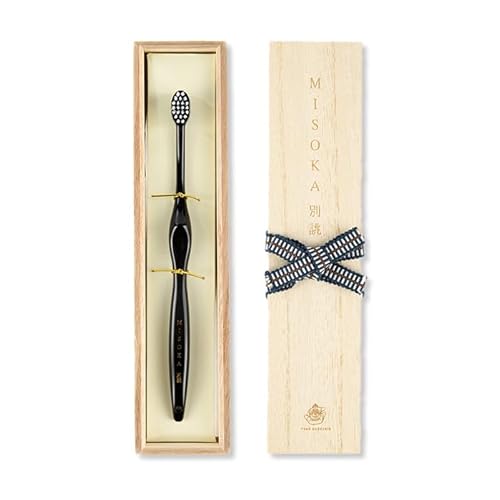[MISOKA][真田紐:紺]別誂歯ブラシ(1本・木箱入) [株式会社夢職人]