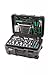 Price comparison product image Mannesmann Tool Box, 122 Pieces (PORTABLE_TOOL_BOX, includes Sockets and Bits in Chrome-Vanadium Steel, VPA-GS Approved, 10 Years Warranty)