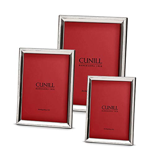 Cunill 189346 Bead Bevel 4X6 Sterling Silver Picture Frame #TOP1