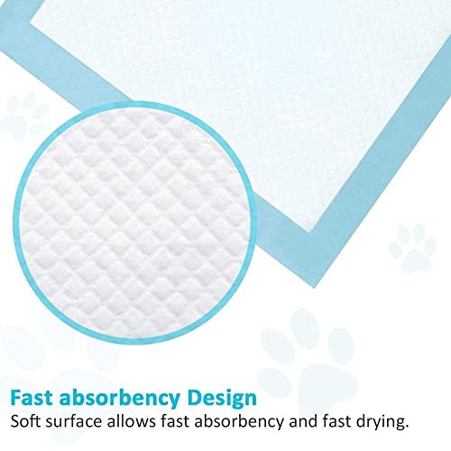 Image of Patch & Marshall Dog Pee Mats / Sheets with Adhesive Floor Strips Suitable for Puppies,Small , Medium & Large Dogs Leak Proof , Disposable, 10 Pcs, (90 x 60 cm)
