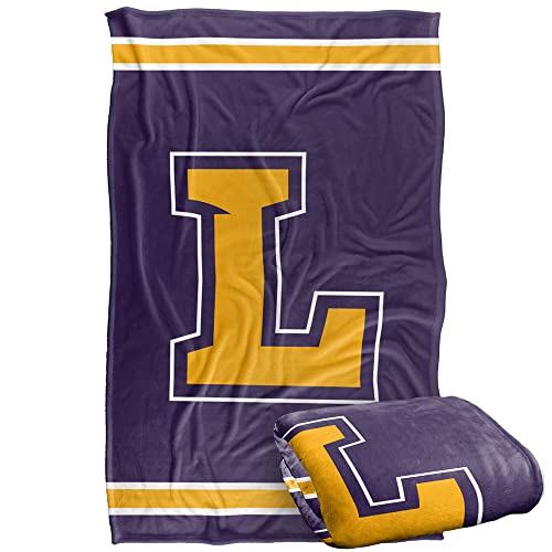 Lipscomb, 36"x58" Primary Logo Stripes, Silky Touch Super Soft Throw