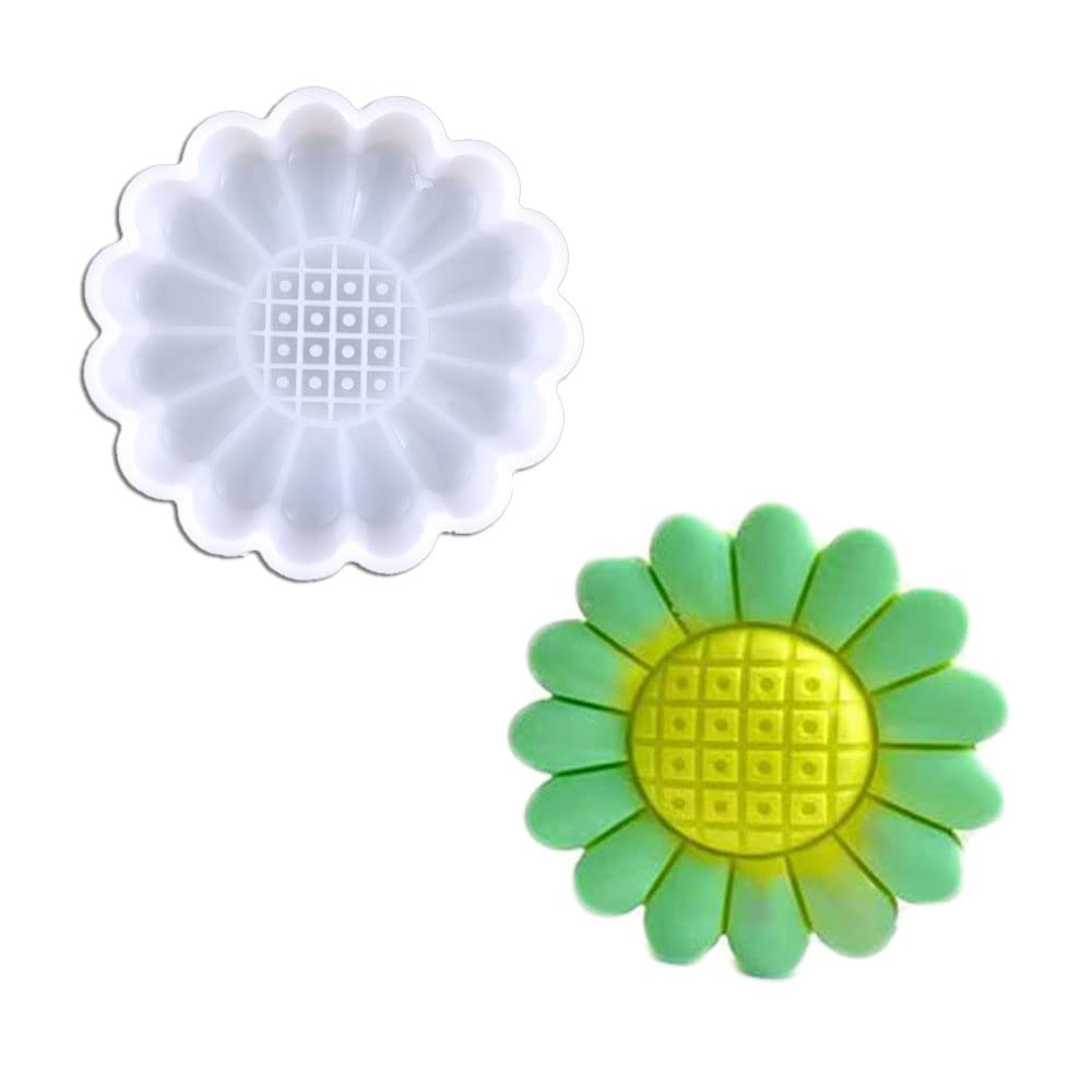 Moule tournesol en silicone pour créer vos bougies de table