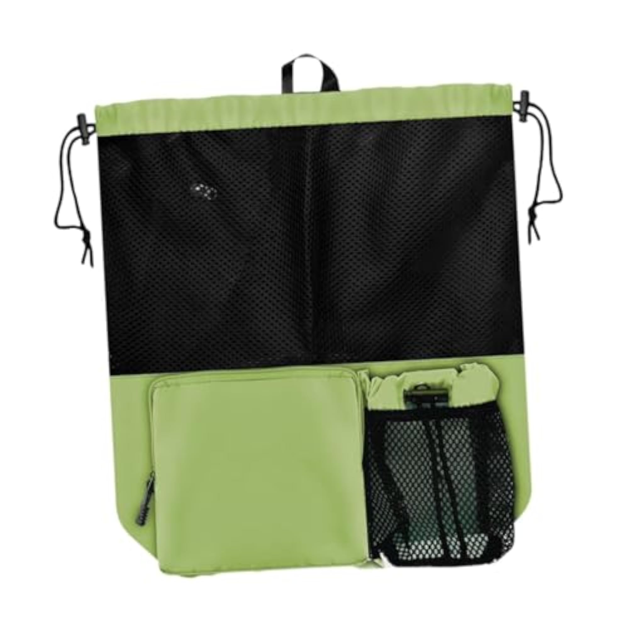 Mesh Drawstring Backpack for Travel and Gym