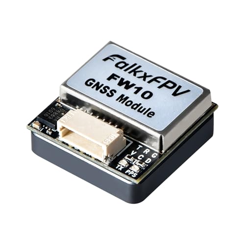 FPV GPS Module with QMC5883L Compass Upgraded Dual Protocol 10th Chip Drone GPS Fast Satellite Positioning for RC FPV Drone Racing Fixed-Wing