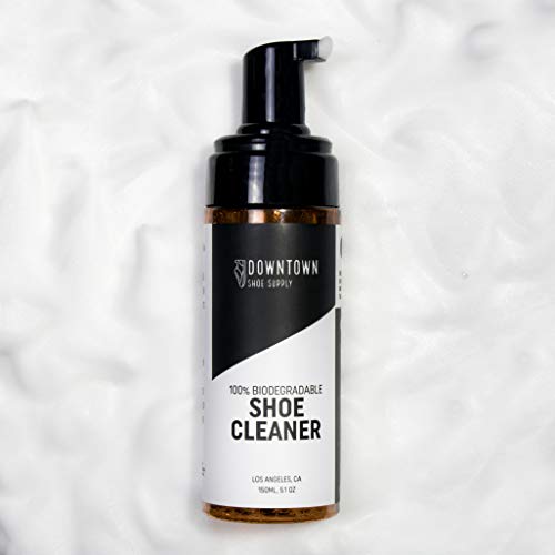 Sneaker Cleaning Kit - Foaming Top 5.1oz All-In-One Natural Cleaning Solution - Works on Suede, White Shoes, Golf Shoes, Canvas, Rubber and soles