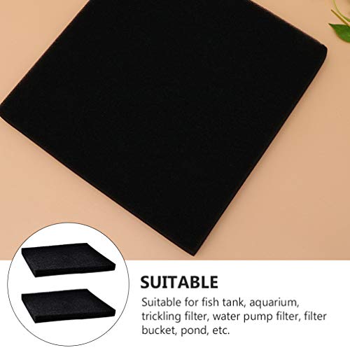 POPETPOP 2Pcs Ferramenta Almofada de Esponja Do Filtro Do Aquário Filtro Do Tanque de Peixes Aquário