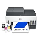 Impressora Multifuncional HP Smart Tank 794 Tanque de Tinta Colorida Wi-Fi Scanner Duplex, Bluetooth.Funções: Imprimir, Copiar, Digitalizar. Cor: Branco (2G9Q9A)