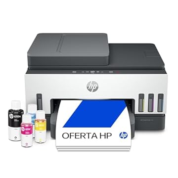 Impressora Multifuncional HP Smart Tank 794 Tanque de Tinta Colorida Wi-Fi Scanner Duplex, Bluetooth.Funções: Imprimir, Copiar, Digitalizar. Cor: Branco (2G9Q9A)