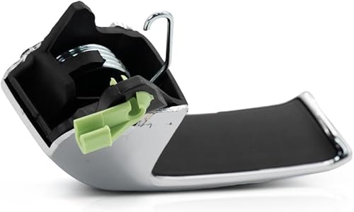 Miniatura 7 de Para Ram 1500 2011-2017 Manija de puerta interior lado del pasajero delantera o trasera, cromada Trim todos los submodelos CH1353151 68044820AA