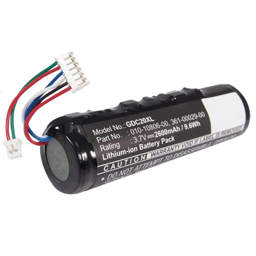 VI VINTRONS 361-00029-00 Battery Replacement for Garmin DC20, DC30, DC40, Astro System DC20,