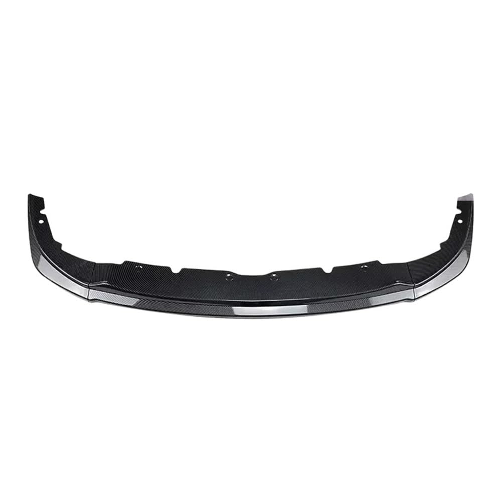 Przedni zderzak samochodowy Spoiler kompatybilny z BMW serii 1 F40 M Sport 118i 120i 128ti 2019 + dyfuzor rozdzielacza ostrze Body Kit Tuning część samochodowa(Carbon Look A)