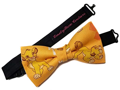 Men's Disney Inspired Bow Ties-Group 1 (Large (12 Year Olds to Adults), Lion King)