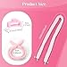 WALLFID No Heat Curling Headband,Heatless Curling with Hair Elastics,Overnight Heatless Curls Headband for Long Hair,DIY Hair Tool，Lazy Curlers for Small Waves (2pcs)