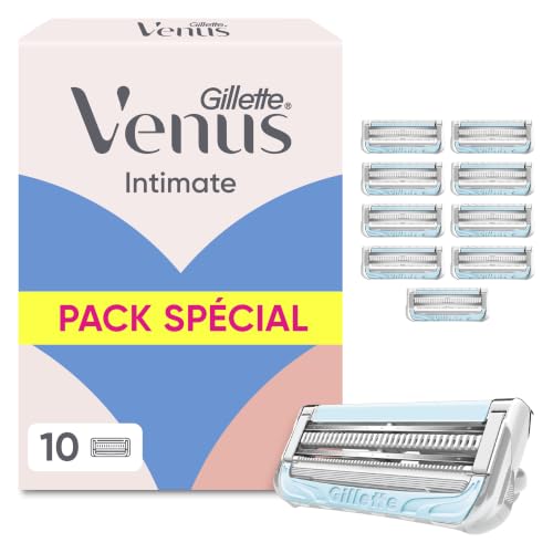 Gillette Venus Intimate lames de rechange pour ajuster le maillot 10 pcs