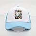 Produktbild Axlgw Baseball Caps Sommer Frauen Hüte Trucker Caps Graffiti Baseball Caps Sky_Blau