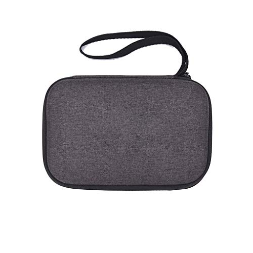 Preisvergleich Produktbild Luccase wasserdichte Tragetasche 20x13x5cm Tragbare Nylon Schale Aufbewahrungstasche Handtasche Kompatibel mit DJI Osmo Mobile 3, Schwarz