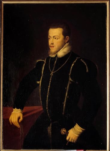 Portrait Philippe II par Tiziano Vecelli pour décoration murale