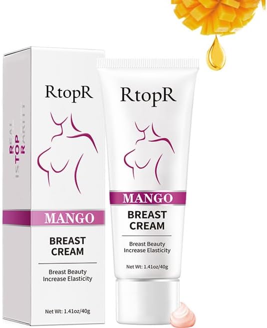 1 Pack Breast Enhancement Cream - Powerful Lifting & Plumping Formula for Breast Growth & Enlargement - Upsize Cream for Bust Increase & Pump Up Breast - Natural Bust Enhancement