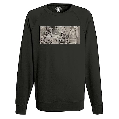 Sweat shirt homme famille souris aristocrate idée cadeau originale pour lui
