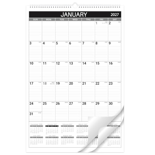 2027 Wall Calendar - 2027 Vertical Large Wall Calendar, 23‘’x15''