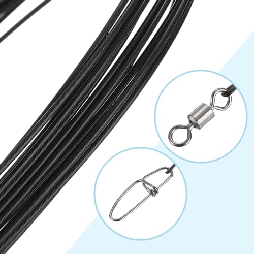 Hilo de Pesca PATIKIL Wire con Mosquetón y Giro miniatura 4
