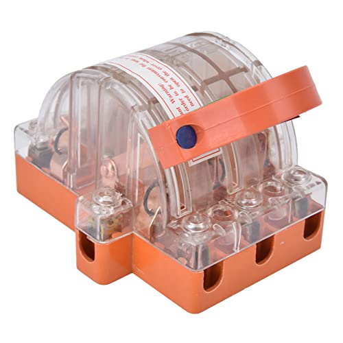 3 Pole Tall Knife Switch with Copper LED Indicator for Fail Applications