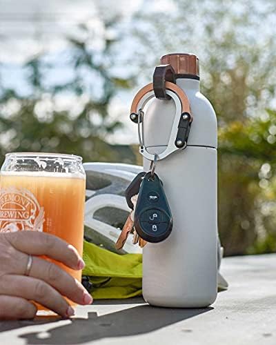 HEROCLIP Mini - Carabiner Keyring Clip Hook & Hang Camping Accessories, Handbag, Purse or Backpack, Baby Pushchair Pram Hanger, Multifunctional Gadget for Hiking & Travel, Hang Anything Anywhere
