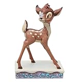 Jim Shore Enesco 6013064 Disney Traditions Bambi Weihnachten Persönlichkeit Pose 11,3 cm
