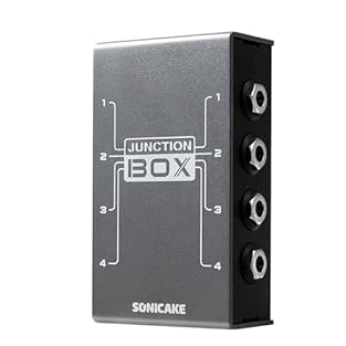 Organize lines and save space, Make the pedalboard more neat and beautiful. Suitable for line extension, organizing and optimizing effect circuits, and various customized uses. Good compatibility accepts mono or stereo connections. True bypass mainta...