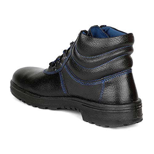 Image of Liberty Warrior 98-02-SSBA High Ankle Safety Shoes for Men, Steel Toe, Light Weight, Black, Sizes-5UK-11UK